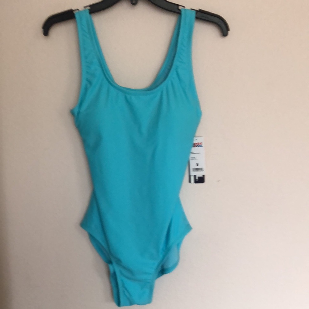 32 Degrees Aqua Swinsuit. Size S. NWT